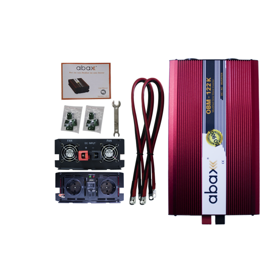 Abax OBS-1206 600 Watt Tam Sinüs Inverter - 12 Volt